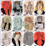 STAR WARS Sketchcards - Han Solo