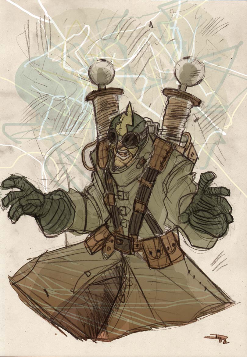 Electro Steampunk Re-Design