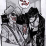 Batman and Joker - Rockabilly Universe