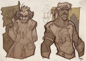 GOLEADOR - Knights team sketches 2011