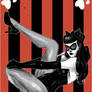Rockabilly Catwoman Pin Up