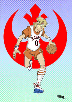 Star Wars 80s High School - Luke Rebels Team