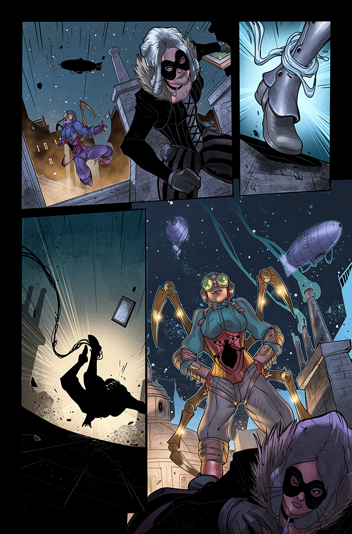 Web Warriors 1 - Lady Spider page 6