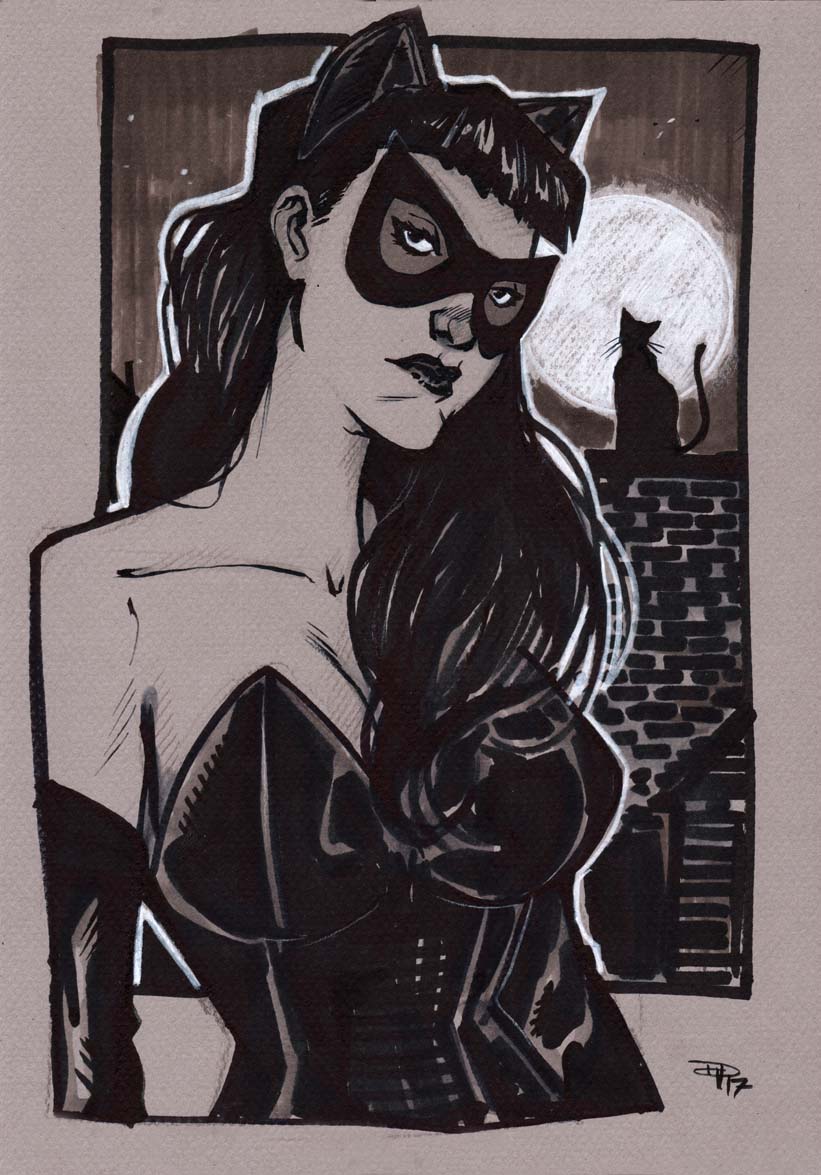 Rockabilly Catwoman