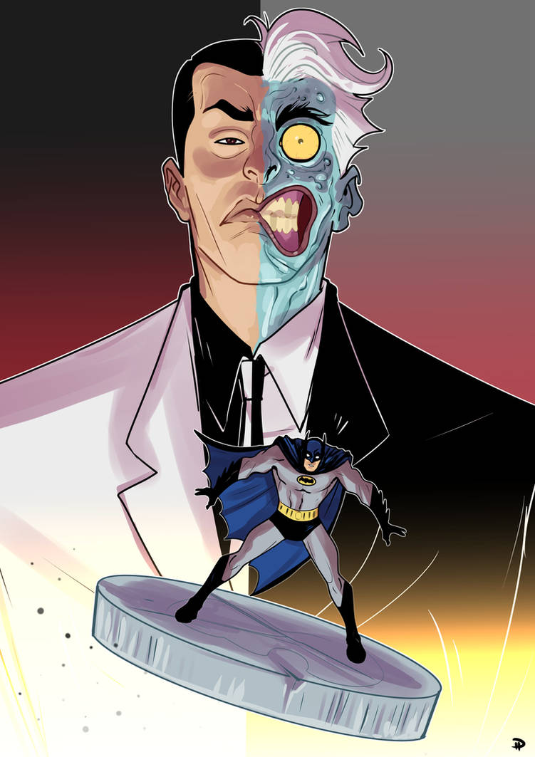 Two-Face by DenisM79 on DeviantArt