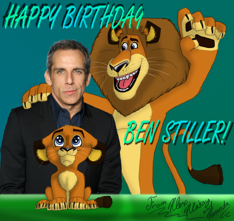 Ben Stiller’s Birthday by ShebaWild on DeviantArt