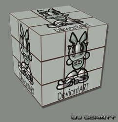 DeviantART cube