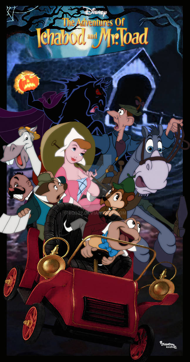 11. THE ADVENTURES OF ICHABOD AND MR. TOAD by Rob32 on DeviantArt