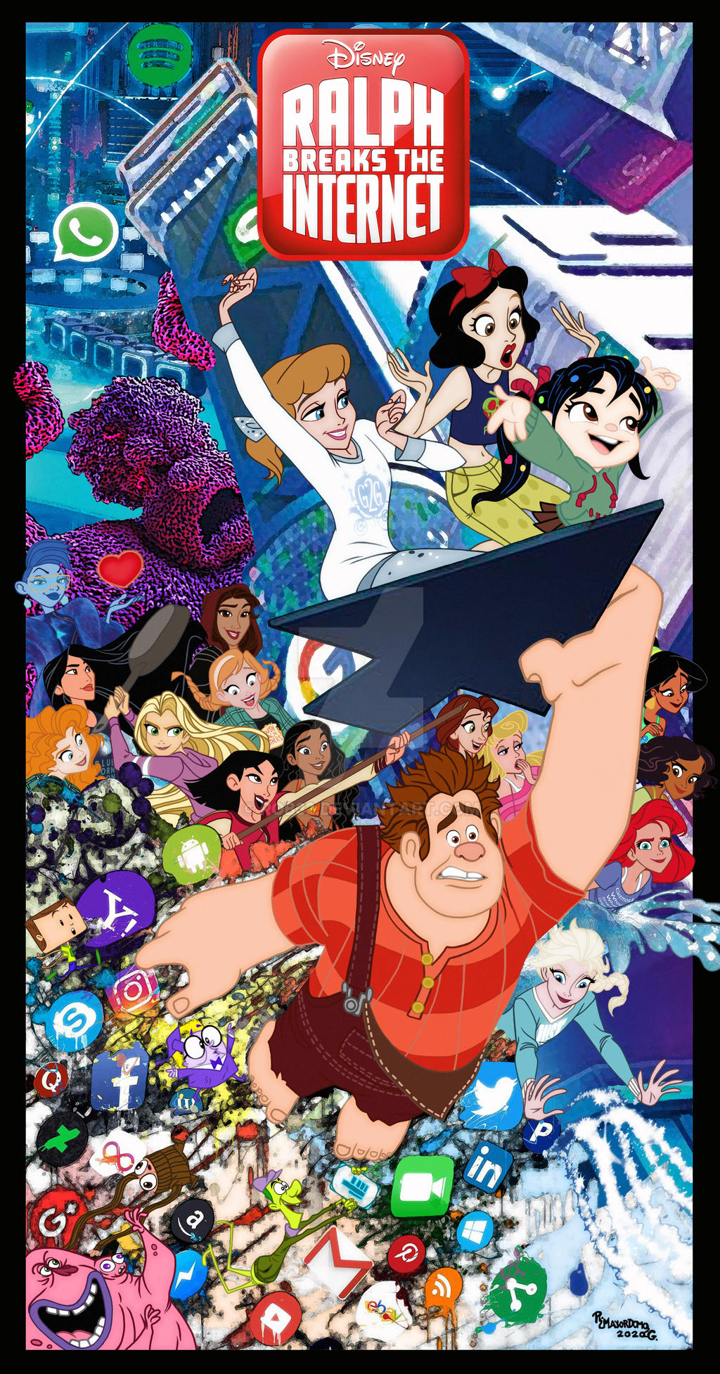 59. RALPH BREAKS THE INTERNET by Rob32 on DeviantArt