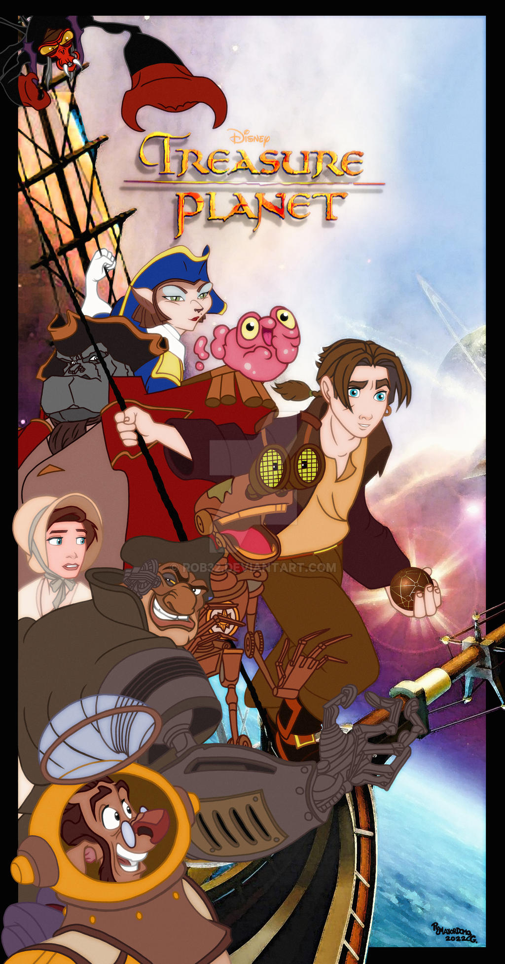 43. TREASURE PLANET by Rob32 on DeviantArt