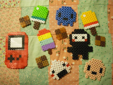 perler bead trial one