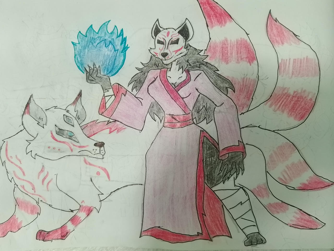 SDATMC - Kitsune Spirit and Kitsune Disciple by scoobkid777 on DeviantArt