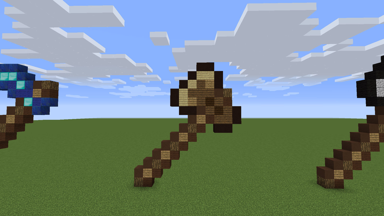 Minecraft Wood Axe minecraft-wood-axe