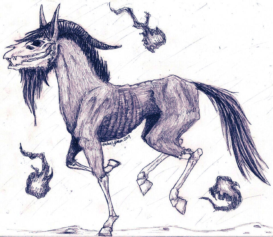 Spectral Horse by Icenado on DeviantArt
