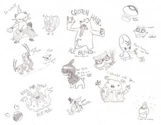 Gen 5 Pokemon Doodles