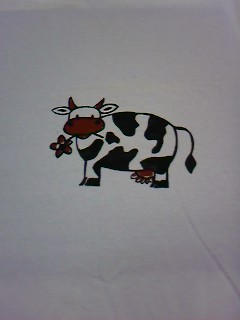 christmas cow