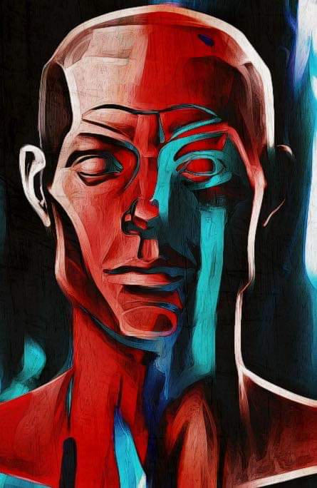 Abstract Male Portrait 4 by JoshuaMcPhersonArts on DeviantArt