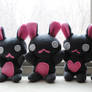 Grey Baby Bun Plushies