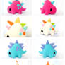 Handmade Stego Plush summer color collection