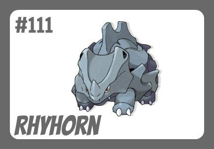 Rhyhorn by minguinpingu05 on DeviantArt