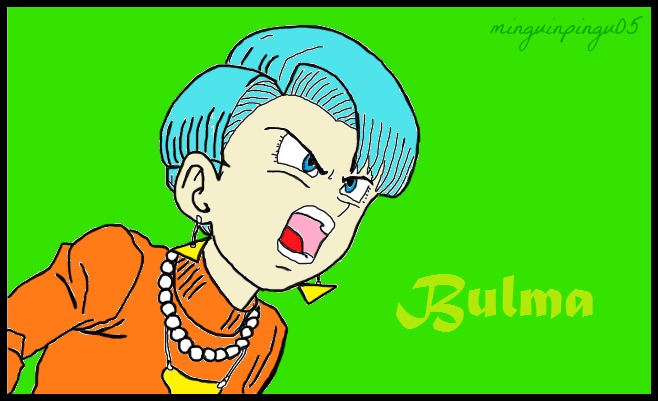 Bulma Dragon ball GT #8 Color