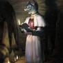 A nerdy dragonborn