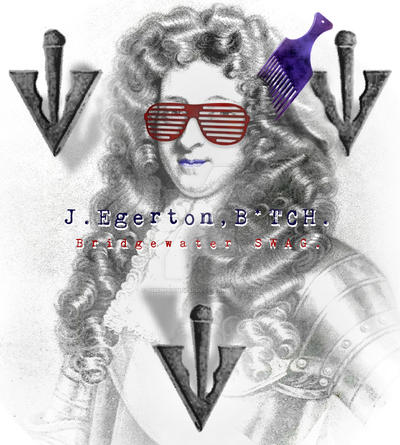 J. Egerton, B*TCH.-Dim3nsion T-shirt Design