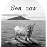 Sea cow-Dim3nsion T-shirt design