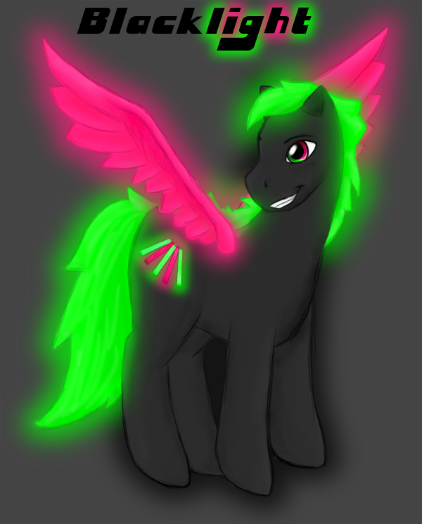 My Little RAVE-PONY by kamokirby on DeviantArt