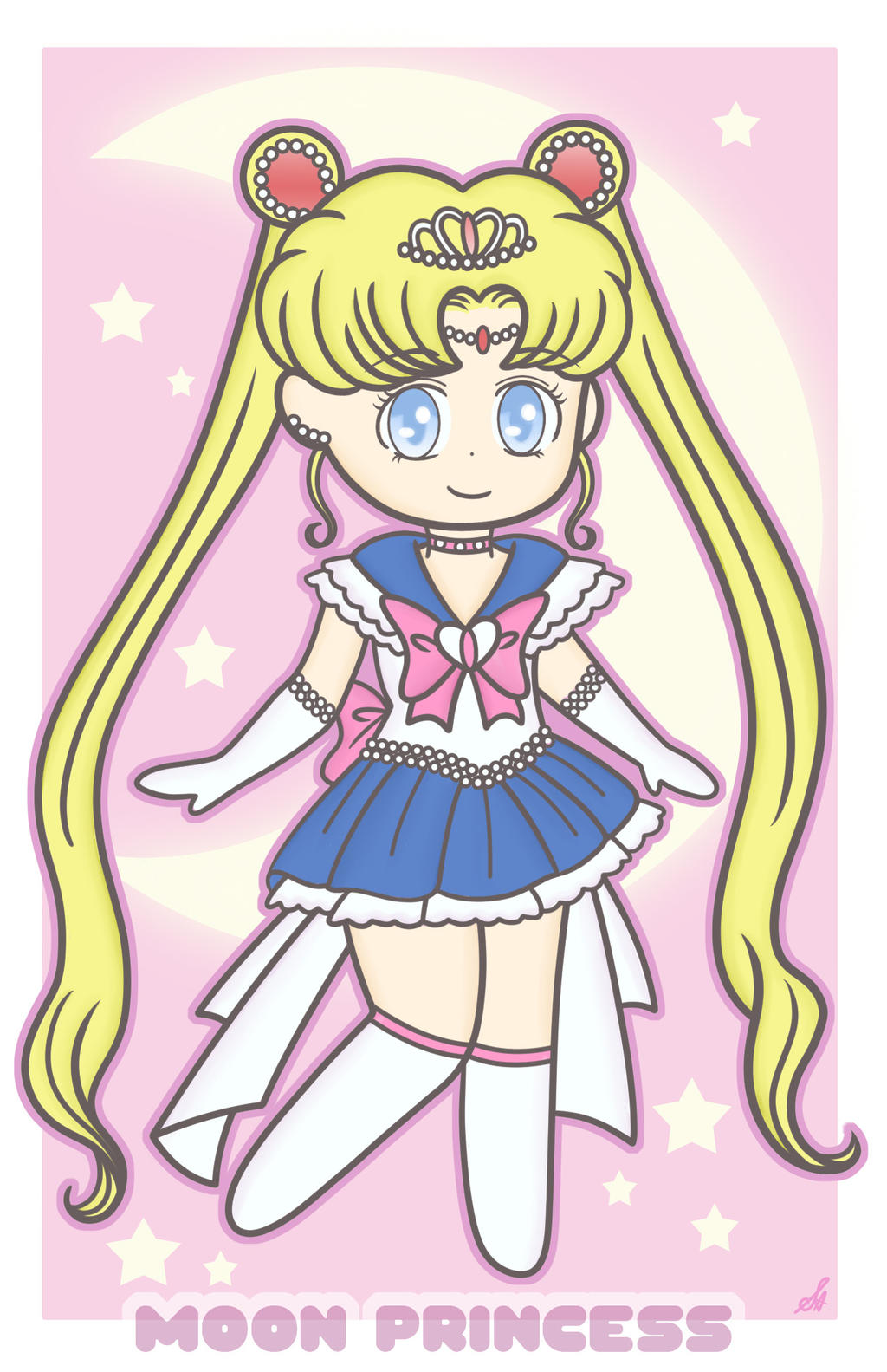 Princess Sailormoon by MinnieMissCrafts on DeviantArt