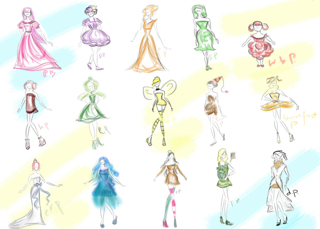 Adventure Time princesses :)