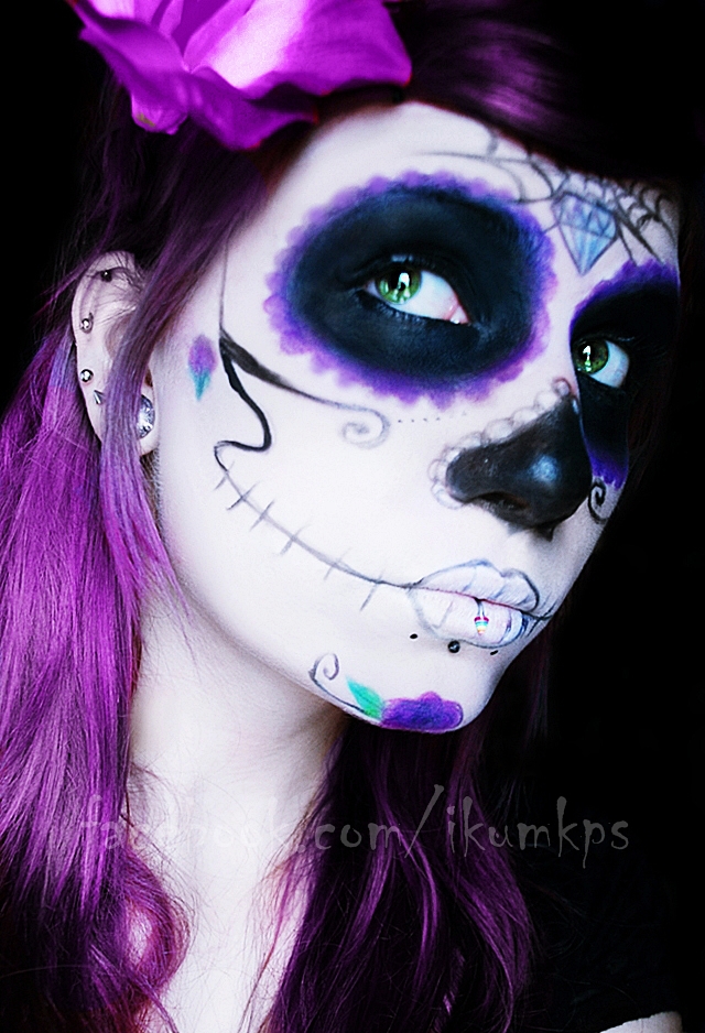 Evil Dolls logo makeup