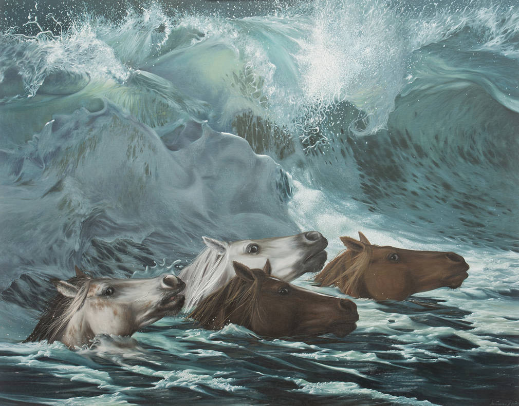 Утонули лошади. Стихотворение б.а.Слуцкого лошади в океане. «Лошади в океане» Николая Гусарова.