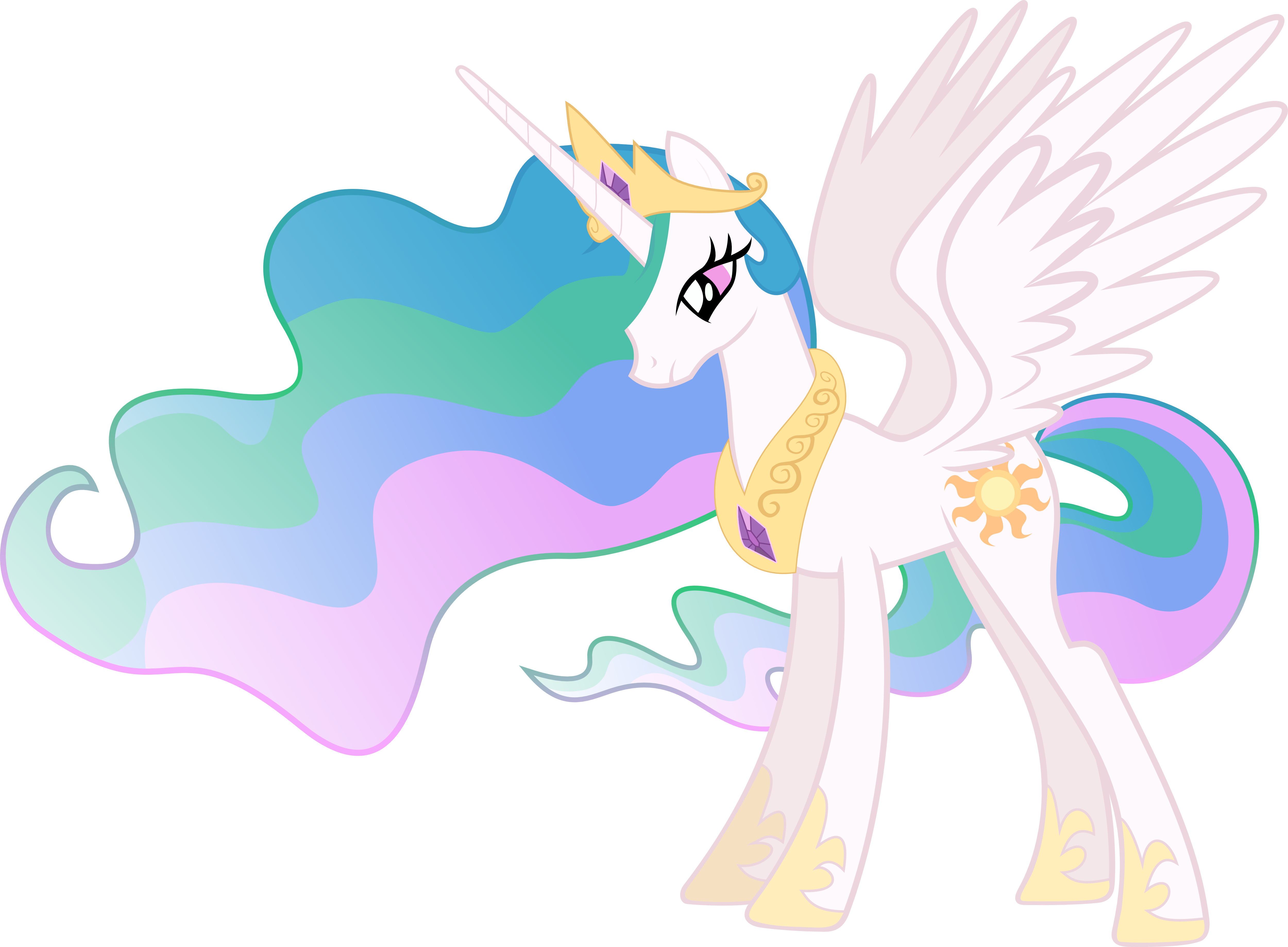 Princess Celestia Vector
