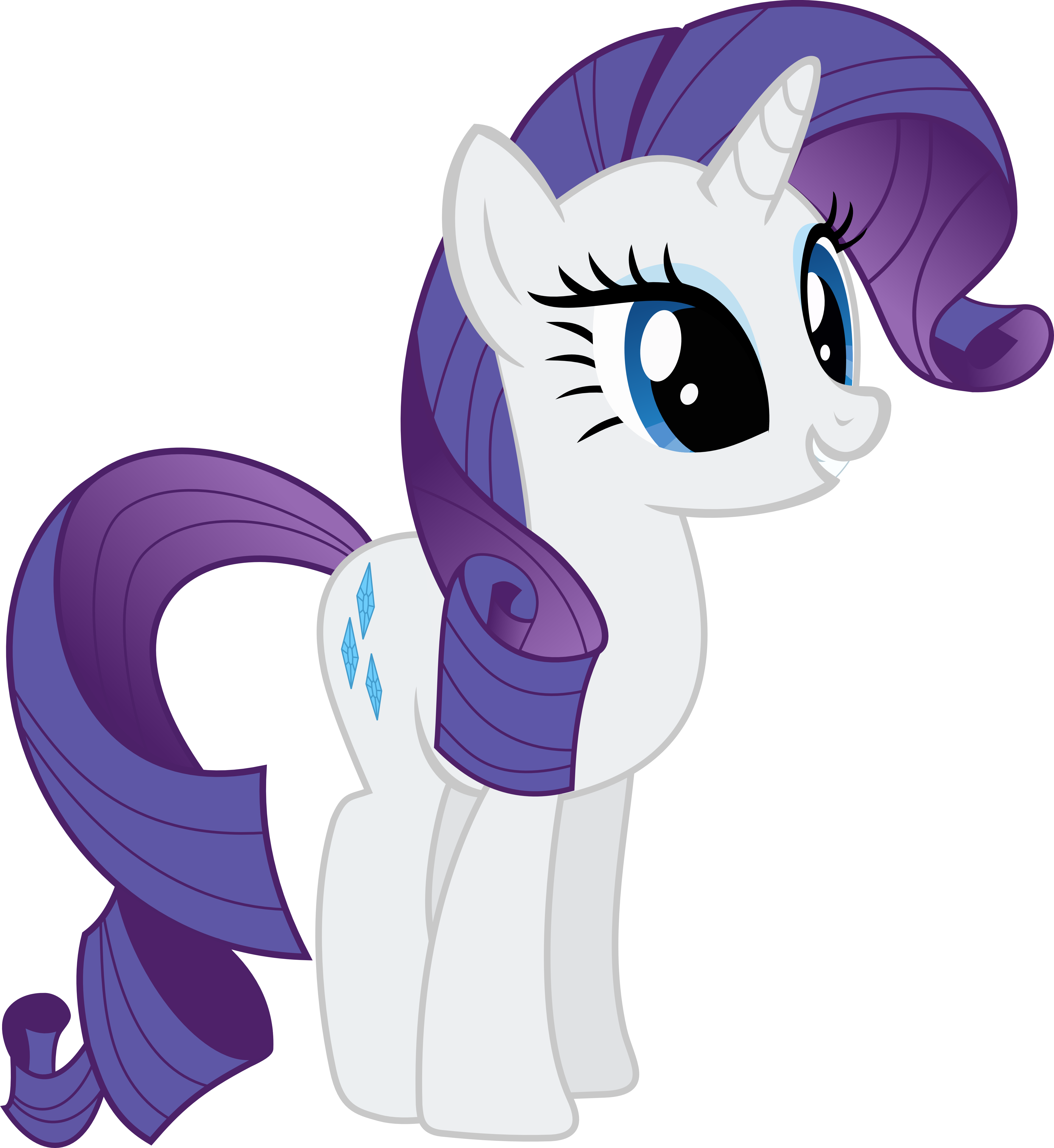 Peppy Rarity Vector