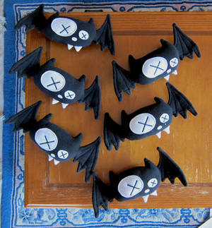 Dead Bat Logo Plush