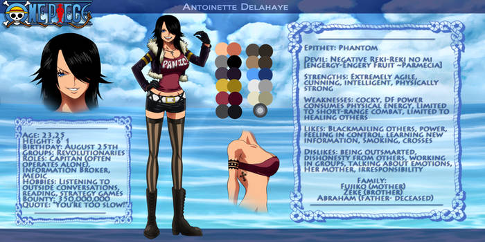 Antoinette Delahaye (LONG!- INFO ADDED)