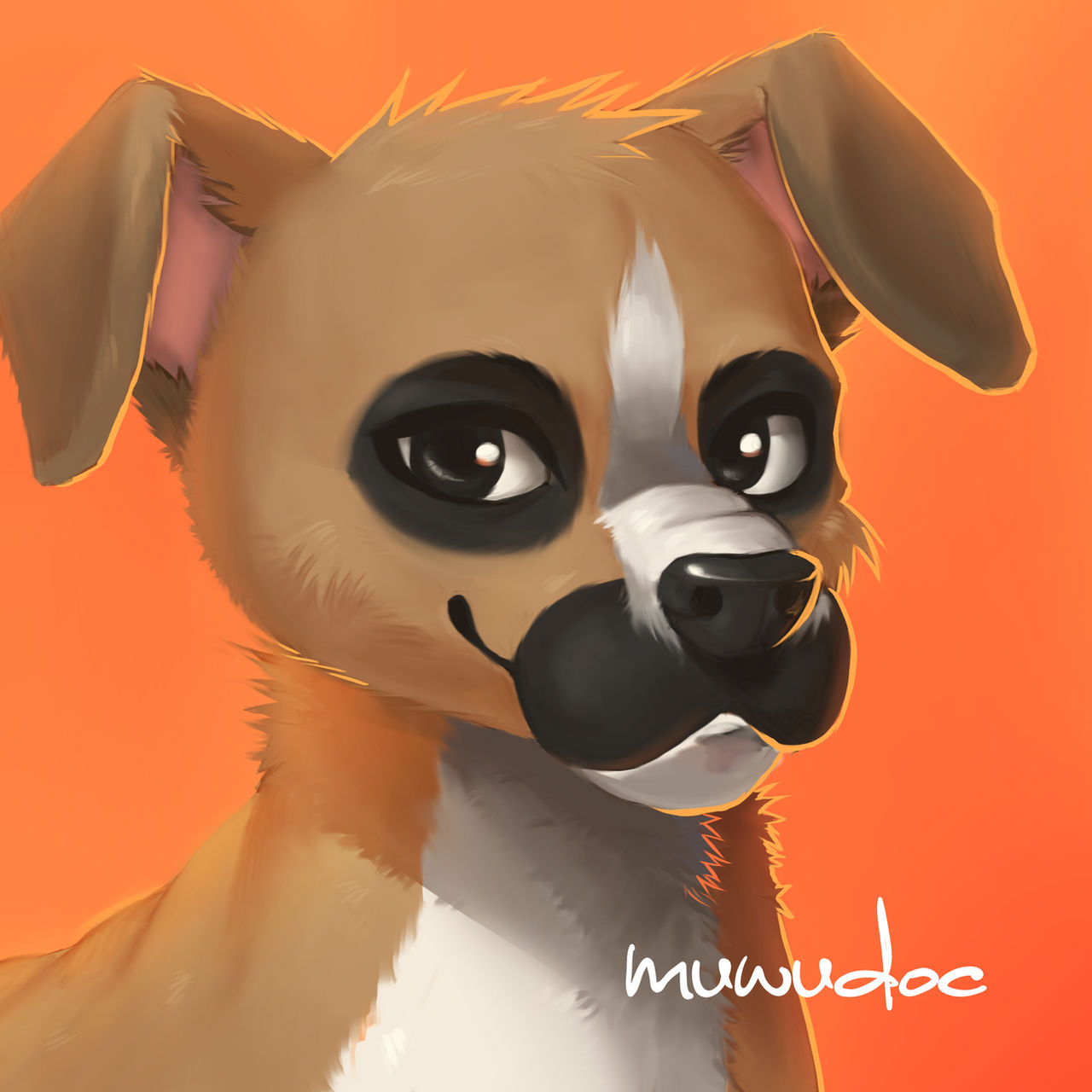 Deviantart Boxer Dog Boxer Dog by muwudoc on DeviantArt