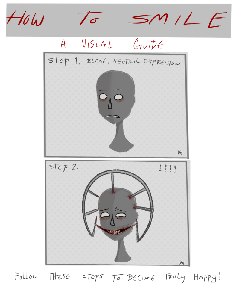Smiling Visual A Visual Guide to Smiling by ProfessorPigeon on DeviantArt