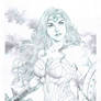 WW pencil pin up,art. Tirso Llaneta