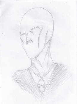 Slenderman portrait