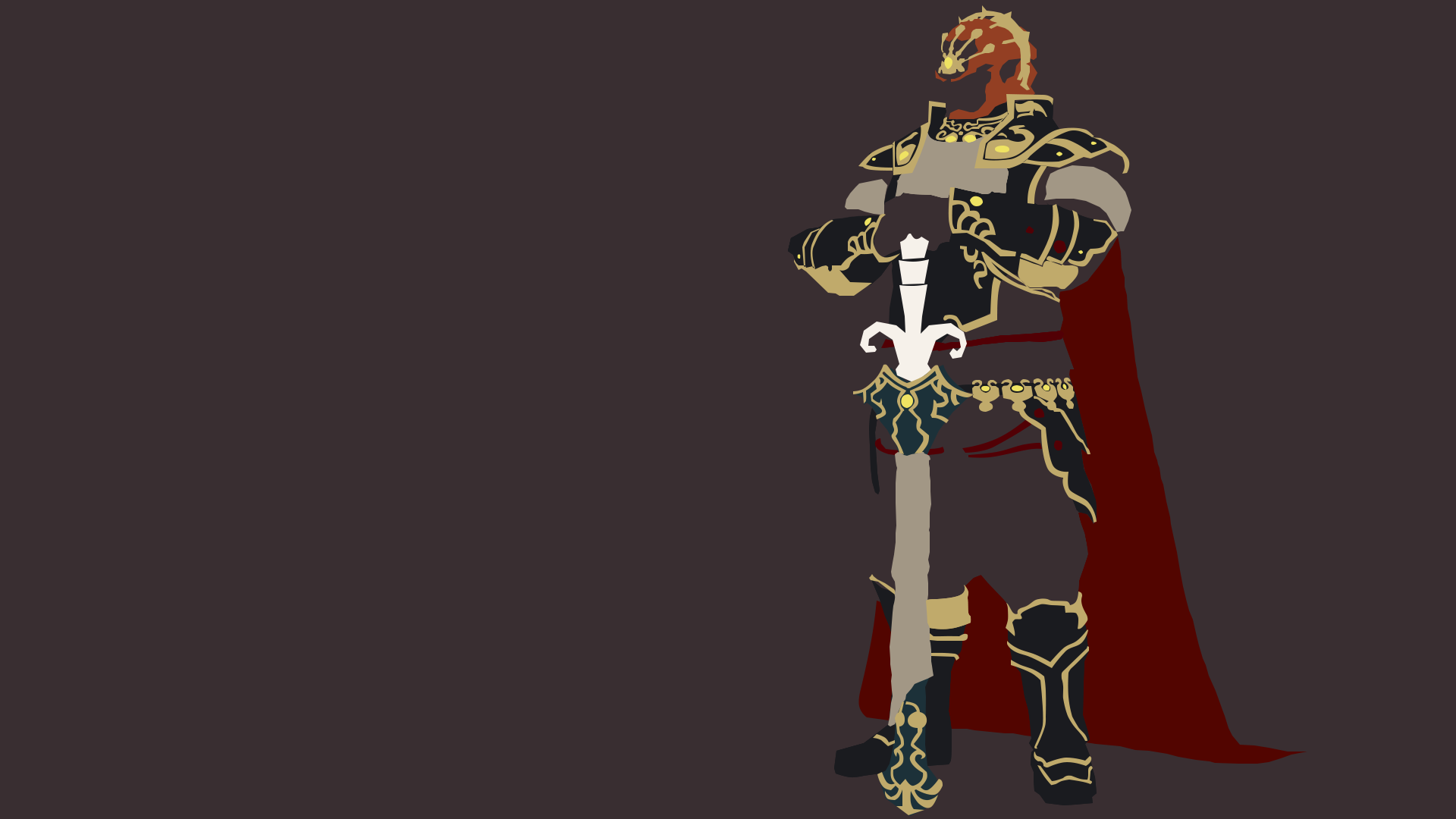 Ganondorf Minimalist Wallpaper