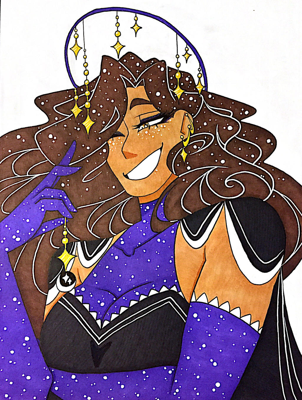 Goddess Star Rider The Star Goddess by PeppermintJay on DeviantArt