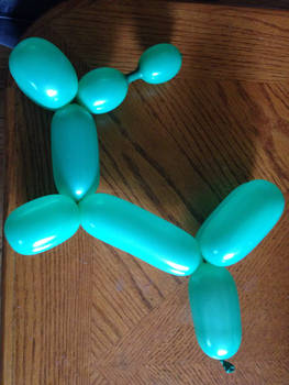 Felix da balloon poodle!