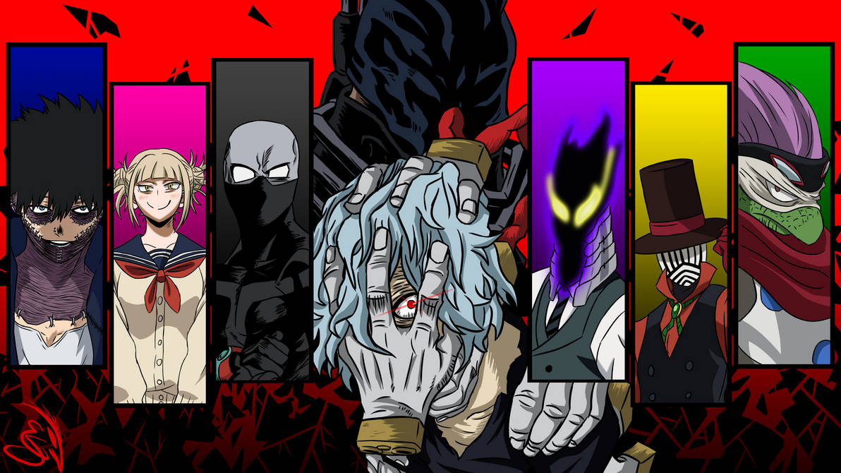MHA Villain Wallpaper Version1 By Ezential On DeviantArt mha-villain-wallpaper-version1-by-ezential-on-deviantart