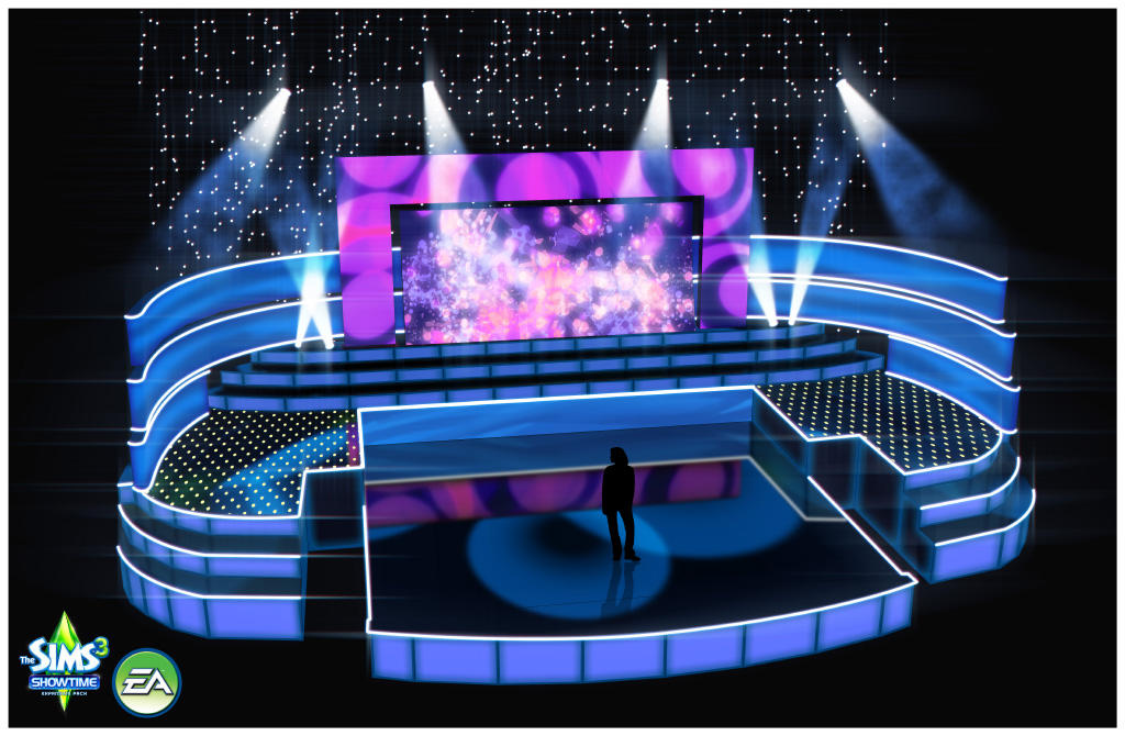 Sims Stages Sims 3: Showtime Expansion Pack- L E Stage by TimothyAndersonArt on ...
