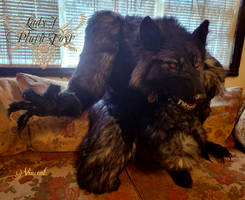 Vincent - poseable werewolf plush