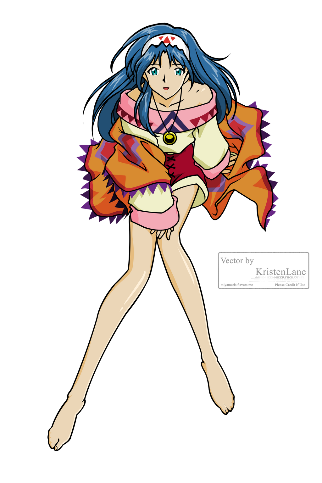Lucia Vector (Lunar Eternal Blue) by KristenLane on DeviantArt