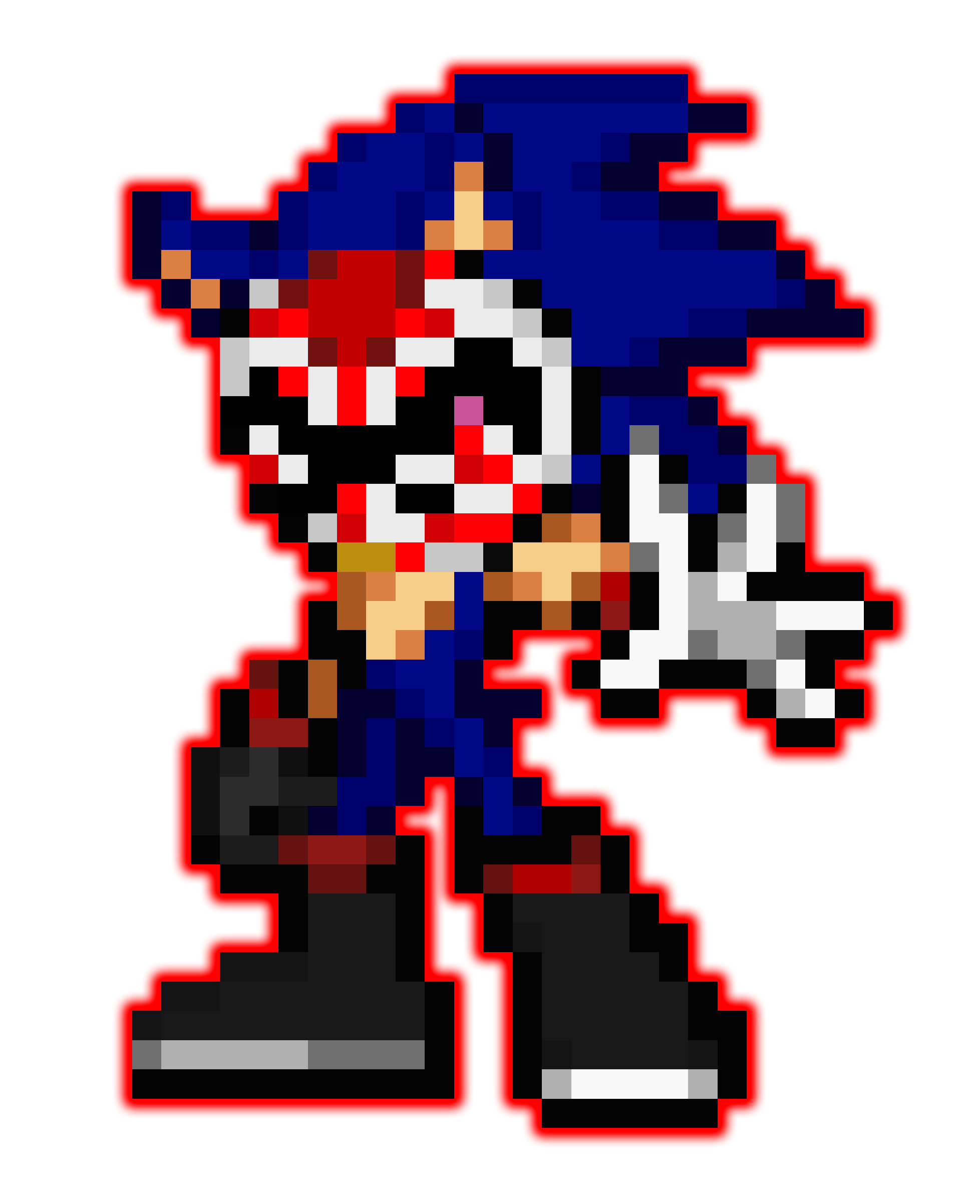 Sonic.exe/Exemonster - New Sprite Animation 2. by MarceloHatsuneBlue32 on  DeviantArt