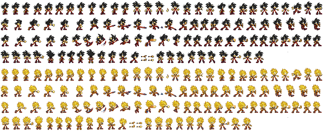 Silver Sprite Sheet :UPDATED: by LucarioShirona on DeviantArt